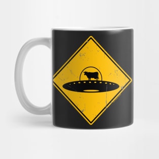 Caution  -  Cows Mug